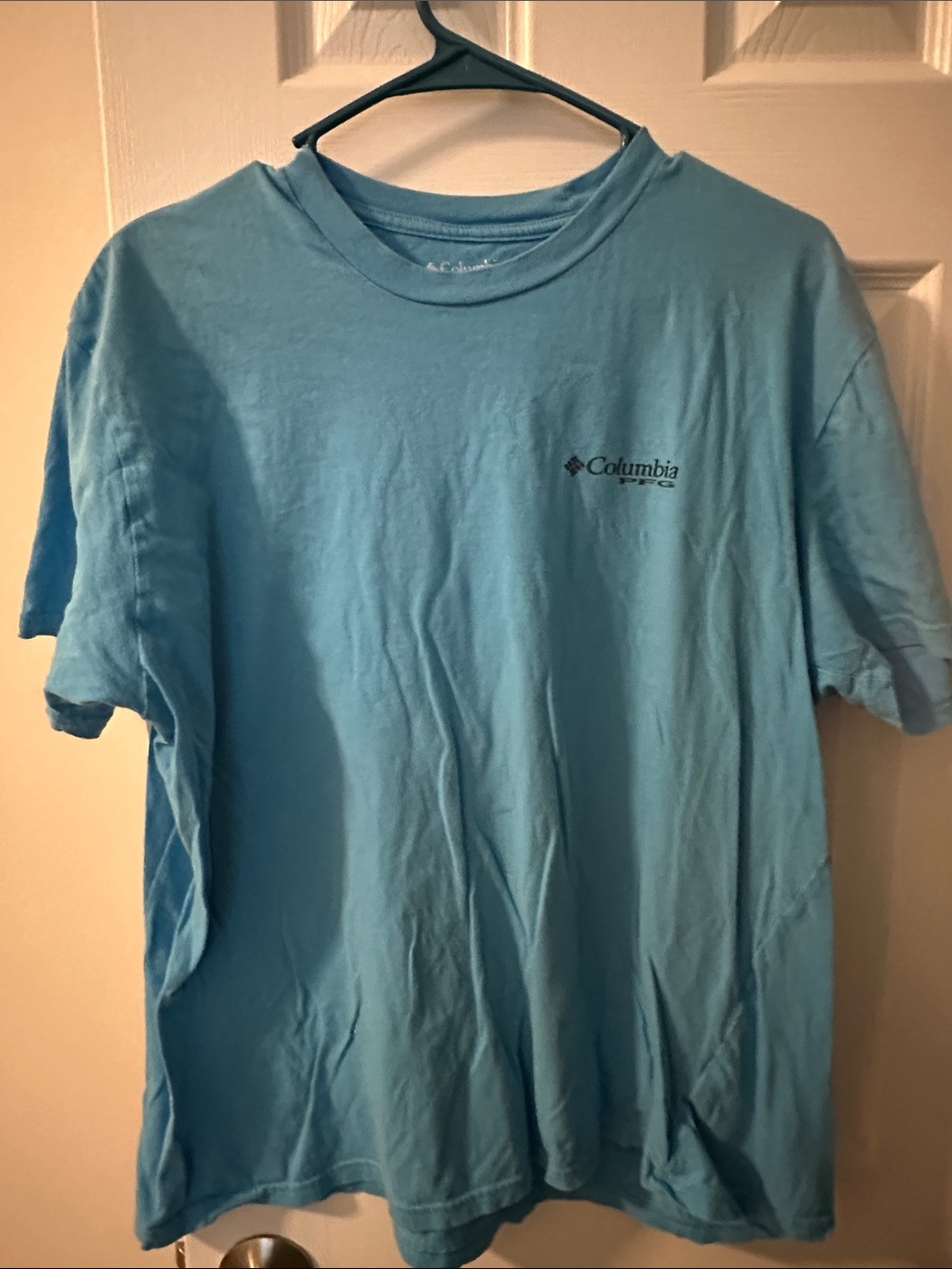 Columbia Men’s Short Sleeve Tee - Light Blue